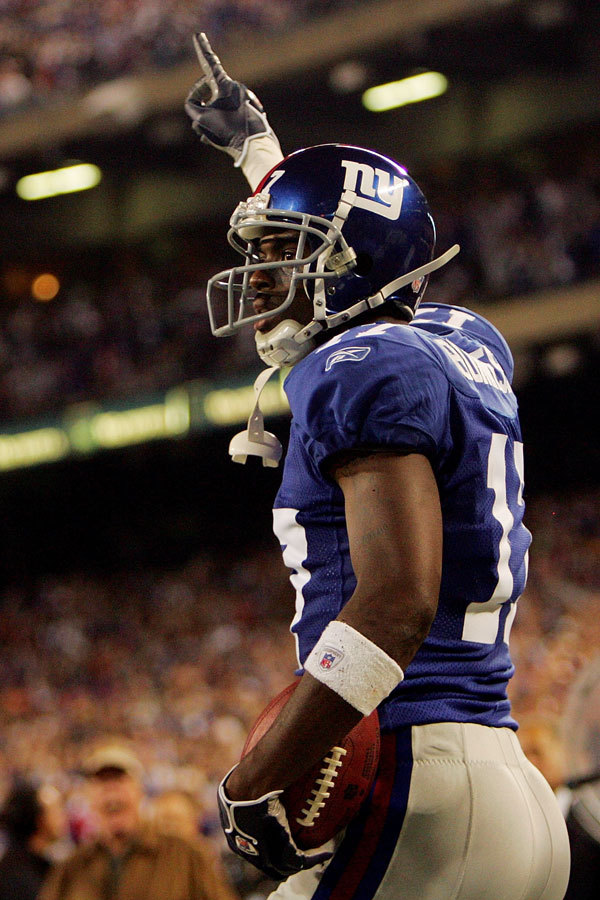 Plaxico Burress of the New York Giants