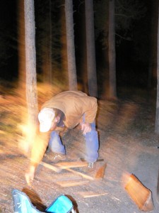 chopping-kindling